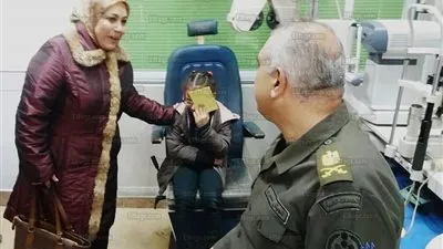 قائد المنطقة الشمالية يصدق على توقيع الكشف الطبي على طالبات 