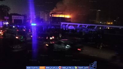 عاجل.. الدفع بـ15 سيارة إطفاء وإسعاف للسيطرة على حريق ضخم بـ