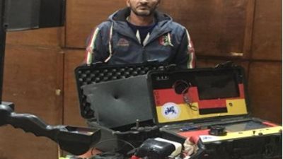 ضبط فني إلكترونيات لعرضه معدات تنقيب عن الآثار للبيع على الفيس بوك