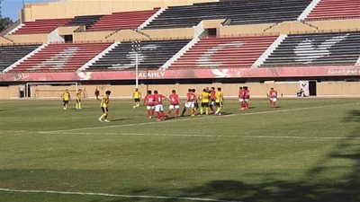 الأهلي يهز شباك نجوم السادات برباعية نظيفة في الشوط الأول