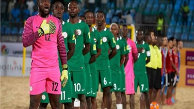 نيجيريا تتأهل لنصف نهائي أمم إفريقيا للكرة الشاطئية برباعية في تنزانيا