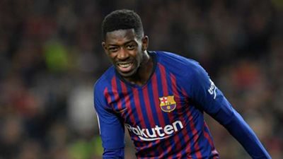 ديمبلي يواصل تدريباته مع برشلونة استعدادًا لمواجهة توتنهام