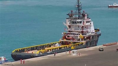 عاجل - السعودية| فريق عمل مشروع نيوم يشاهد عرضًا حيًا لميناء ضباء