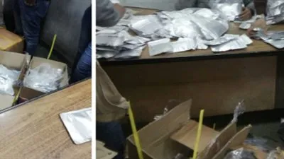 ضبط صاحب شركة أجهزة طبية لمحاولته تهريب 204 آلف عدسة لاصقة بمطار القاهرة