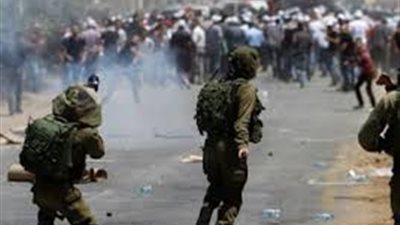 إصابة ثمانية فلسطينيين بالرصاص المطاطي في مواجهات شمال الضفة