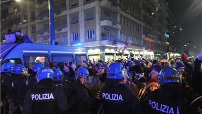 القبض على 9 مشجعين في إيطاليا بسبب شغب ديربي تورينو