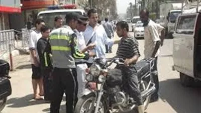 ضبط 6 آلاف مخالفة مرورية متنوعة بالجيزة