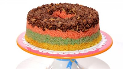 بالفيديو.. طريقة تحضير الأرز الملون في المنزل 