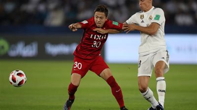 عاجل.. كورتوا يتألق ويمنع الهدف الأول لكاشيما الياباني (فيديو)