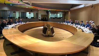 وزير الخارجية يؤكد ضرورة التوصل إلى سلام عادل وشامل للصراع الفلسطيني الإسرائيلي