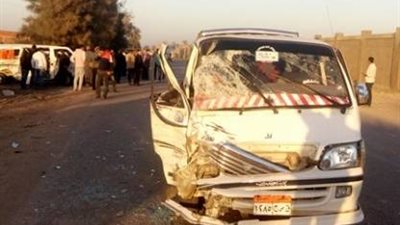 إصابة عروسة وسائق في حادث تصادم خلال ذهابها للكوافير في قليوب 