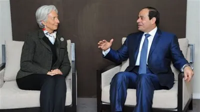 مديرة صندوق النقد خلال اتصال هاتفي بـ السيسي تشيد بتقدم برنامج الإصلاح الاقتصادي