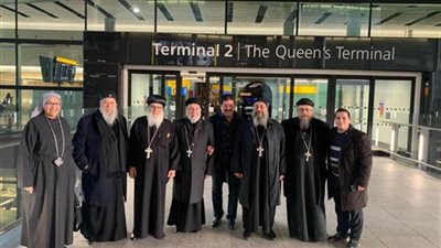 أسقف الشباب يصل لندن لإجراء فحوصات طبية