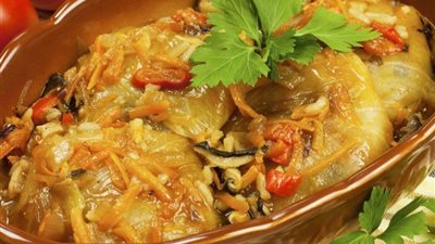 صينية الملفوف في الفرن.. طريقة التحضير