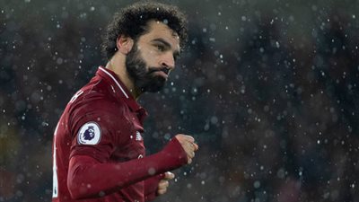 رد فعل صلاح بعد هزيمة مانشستر سيتي من كريستال بالاس