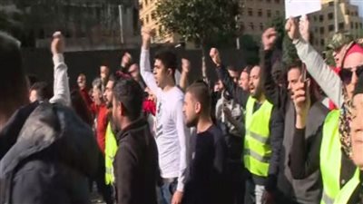 صدامات في مظاهرة السترات الصفراء ببيروت