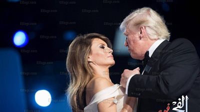 شاهد كيف احتفل دونالد ترامب وزوجته بـ