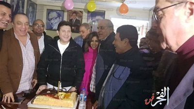 نقابة الموسيقيين تحتفل بعيد ميلاد هاني شاكر (صور)