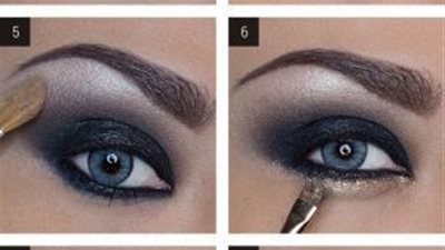 بالخطوات.. مكياج عيون سموكي مناسب للعيد