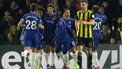 أهداف مباراة - واتفورد 1 × 2 تشيلسي