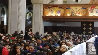 البابا تواضروس يترأس صلاة التسبحة الكيهكية بالكاتدرائية المرقسية بالعباسية (صور)