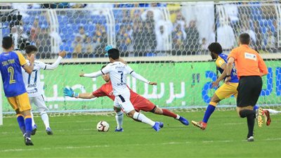 التعادل يحسم موقعة النصر والفتح الدوري السعودي