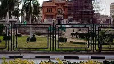 ترميمات البارون إلى أين؟.. الفجر ترصد مخالفة جديدة في ترميم القصر (صور)