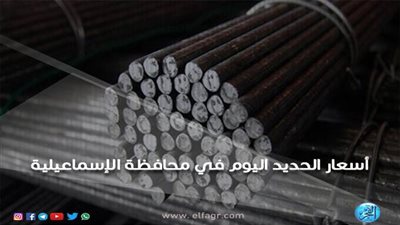 أسعار الحديد اليوم الأحد 30 ـ 12 ـ 2018 في محافظة الإسماعيلية