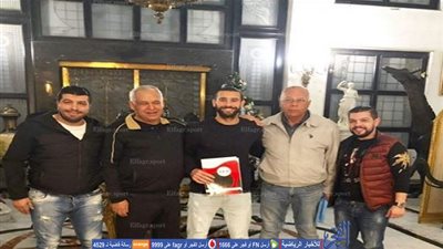 أول صورة لباسم مرسي في سموحة 