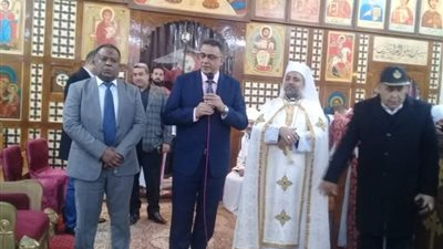 مدير أمن الأقصر يتفقد الخدمات الأمنية للكنائس والمناطق الأثرية (صور) 