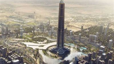 بفارق 172 مترا عن برج خليفة.. شاهد أطول أبراج العالم بالعاصمة الجديدة