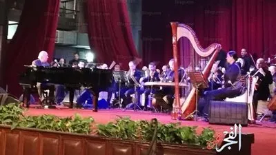 عمر خيرت يتألق بحفله الموسيقي الثاني بجامعة القاهرة (صور)