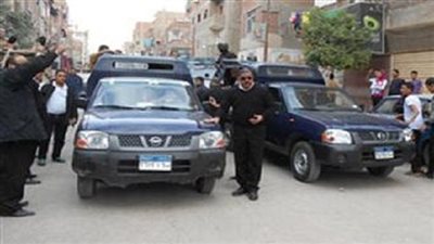 انتداب المعمل الجنائي لمعاينة موقع انفجار عبوة بكنيسة في مدينة نصر