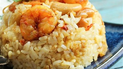 طريقة تحضير برياني بالجمبري 