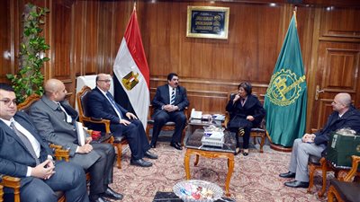 ننشر تفاصيل لقاء محافظ القليوبية بالدكتورة مؤمنة كامل الأمين العام للهلال الأحمر المصري