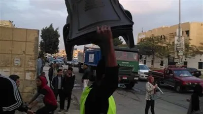 إزالة الإشغالات بـ6 مناطق في الجيزة