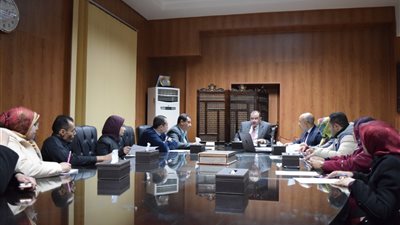 رئيس جامعة بني سويف: البوابة الإلكترونية للجامعة الأولىعلى الجمهورية  (صور)