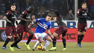 أهداف مباراة - سامبدوريا 0 × 2 ميلان | كأس إيطاليا