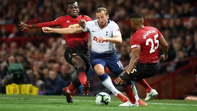 قمة نارية بين توتنهام ومانشستر يونايتد في الدوري الإنجليزي