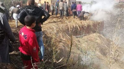 رئيس مدينة بنها يوضح أسباب اشتعال النيران فى 7 منازل بساحل دجوي 