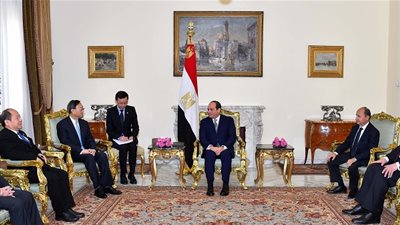  السيسي يتسلم دعوة من الرئيس الصيني للمشاركة في قمة منتدى 