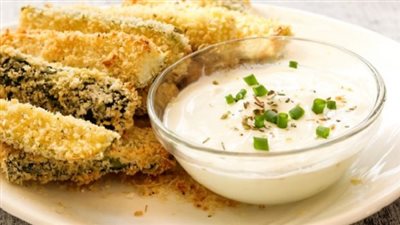 طريقة عمل أصابع الكوسا المقرمشة