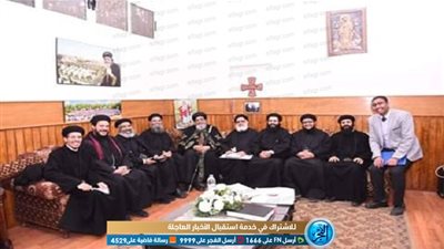 البابا تواضروس يلتقي لجنة احتفال مئوية مدارس الأحد بالإسكندرية 