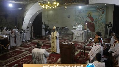 قداس عيد الغطاس بدير الأنبا سمعان (صور)