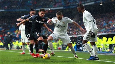 أهداف مباراة - ريال مدريد 2 × 0 إشبيلية || الدوري الإسباني