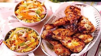 طريقة تحضير دبابيس الدجاج بالصوص الحار