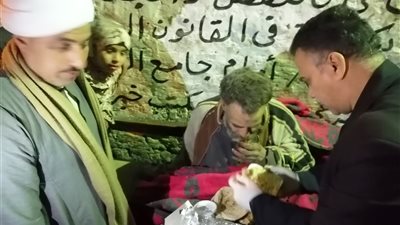 وكيل التضامن بالمنيا: لن نترك اى مواطن يفترش الشارع (صور)