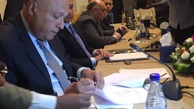 غدا.. مؤتمر صحفي لشكري ووزير خارجية جمهورية ليتوانيا