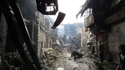 عاجل.. وفاة 7 أطفال نتيجة نشوب حريق في منطقة المناخلية وسط دمشق