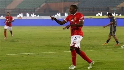 عاجل.. أجايي يسجل الهدف الثاني للأهلي في شباك المقاصة (فيديو)